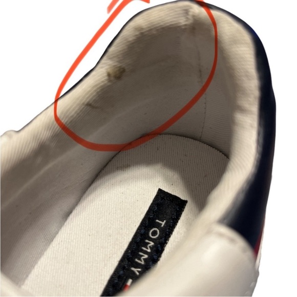 Pre Loved Ladies Tommy Hilfiger Laddin Lace Up Sneakers - Picture 6 of 6